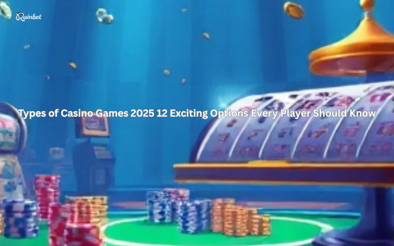 types of casino games