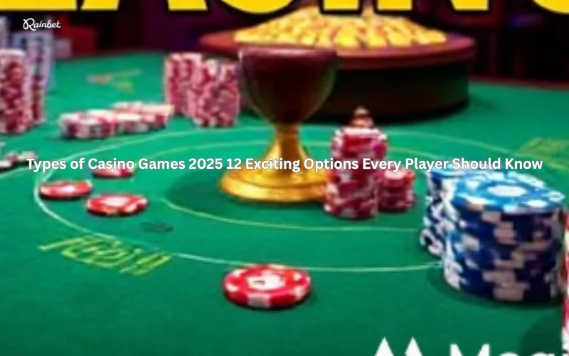 types of casino games